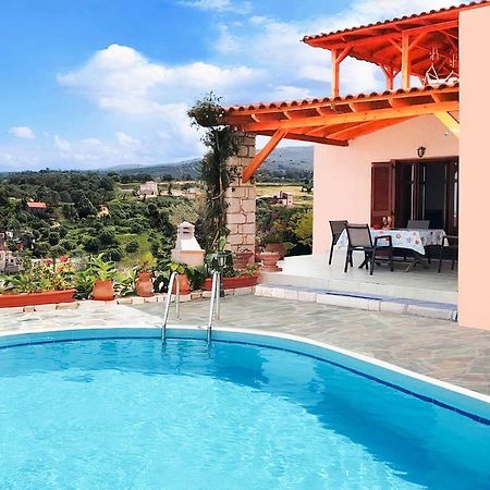 איה טריאס Villa Sunset With Stunning Sea View, Kids Area And Hammocks On Roof Terrace מראה חיצוני תמונה