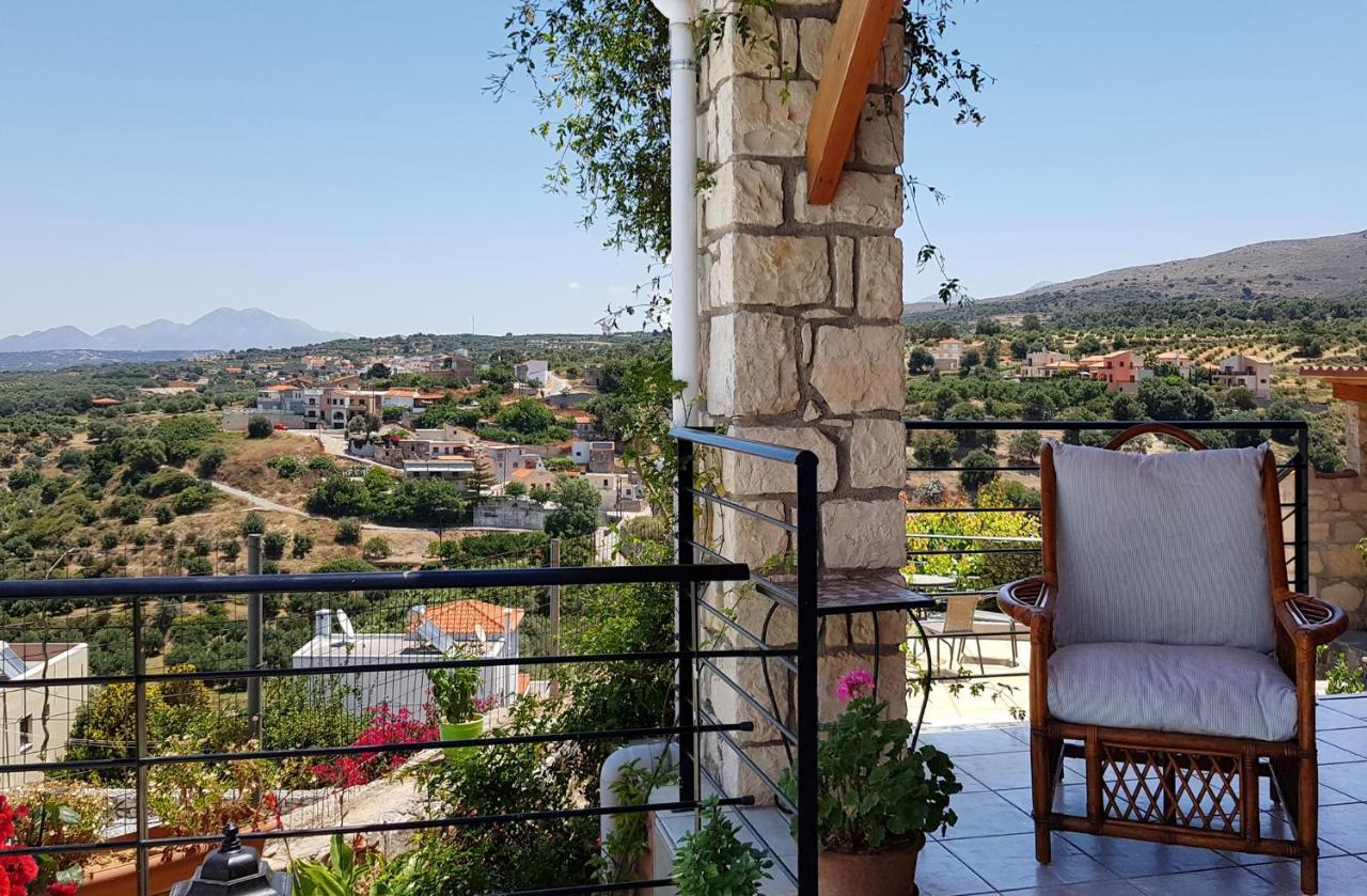 איה טריאס Villa Sunset With Stunning Sea View, Kids Area And Hammocks On Roof Terrace מראה חיצוני תמונה